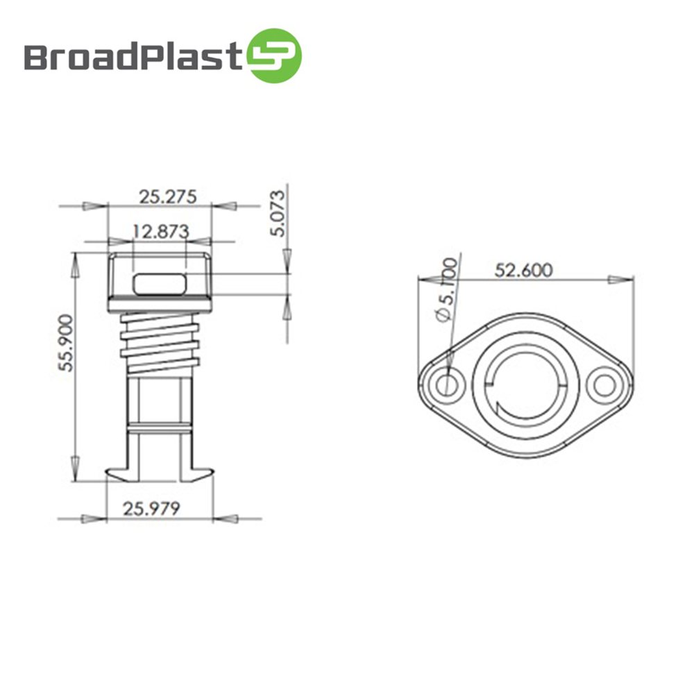 Coarse thread drain plug kb1 2
